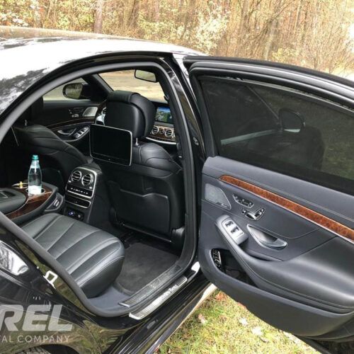 Mercedes-Benz 222 Pirel car rent Ukraine