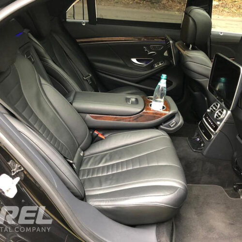 Mercedes-Benz 222 Pirel car rent Ukraine