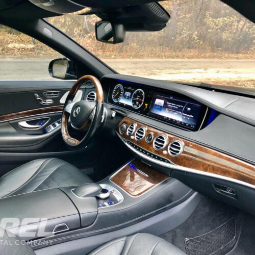 Mercedes-Benz 222 Pirel car rent Ukraine